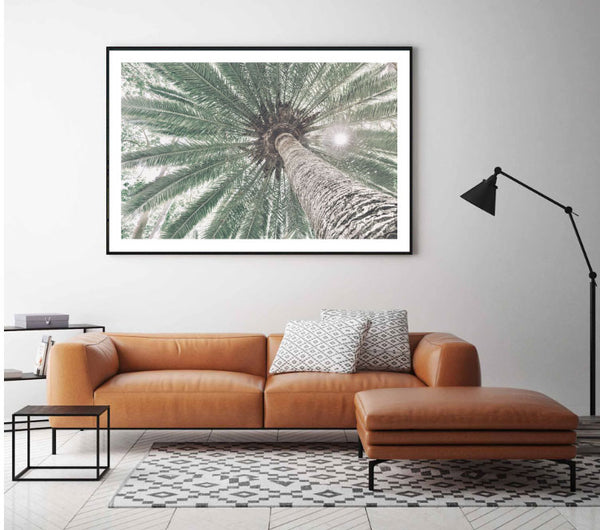 Beneath the Palms Print-Art for Interiors-Online Framed-Australian Made Wall Art-Milk n Honey Designs
