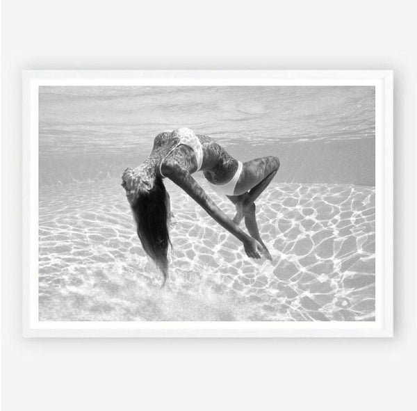 Beneath the Water Print-Art for Interiors-Online Framed-Australian Made Wall Art-Milk n Honey Designs