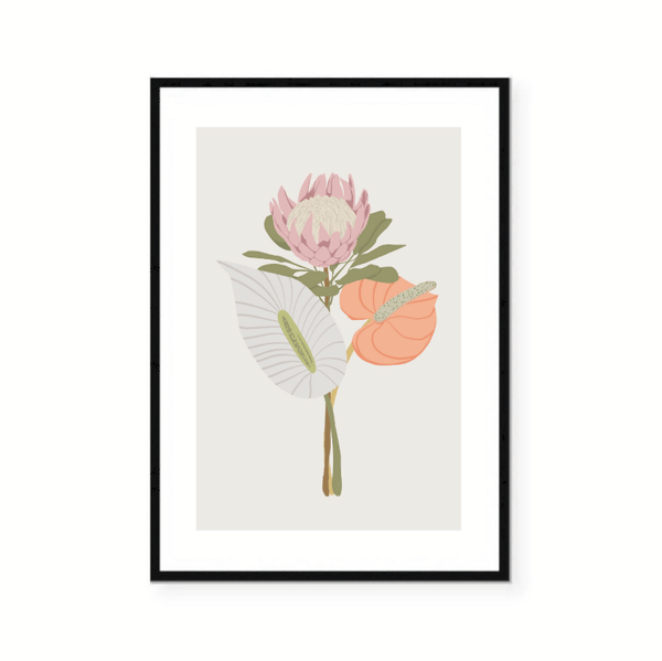 Flowerbox III Illustration Print