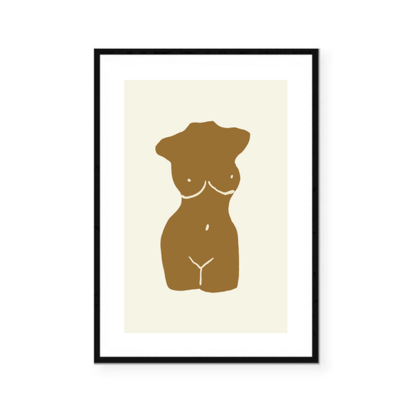 Nude Figure Print