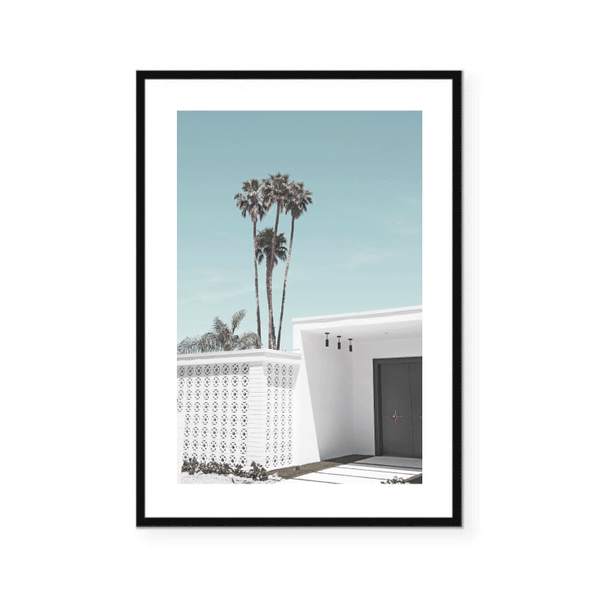 Palm Springs Entrance Print