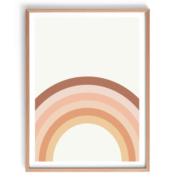 Boho Nursery Trio Prints - Set of 3-Prints for - GIRLS-Online Framed-Australian Made Wall Art-Milk n Honey Designs