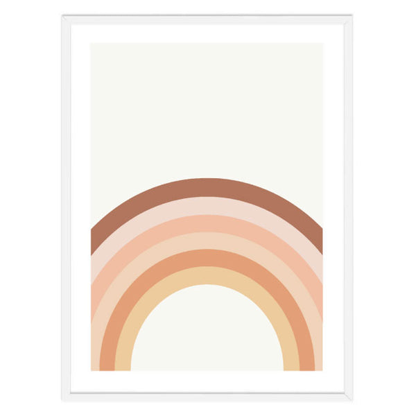 Rainbow Illustration Print-Prints for - BOYS-Online Framed-Australian Made Wall Art-Milk n Honey Designs