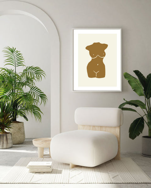 Nude Figure Print
