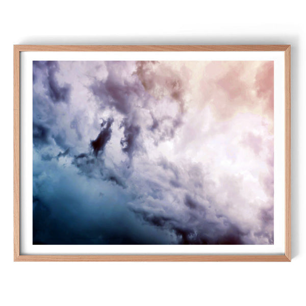 Cloudscape Print-Art for Interiors-Online Framed-Australian Made Wall Art-Milk n Honey Designs