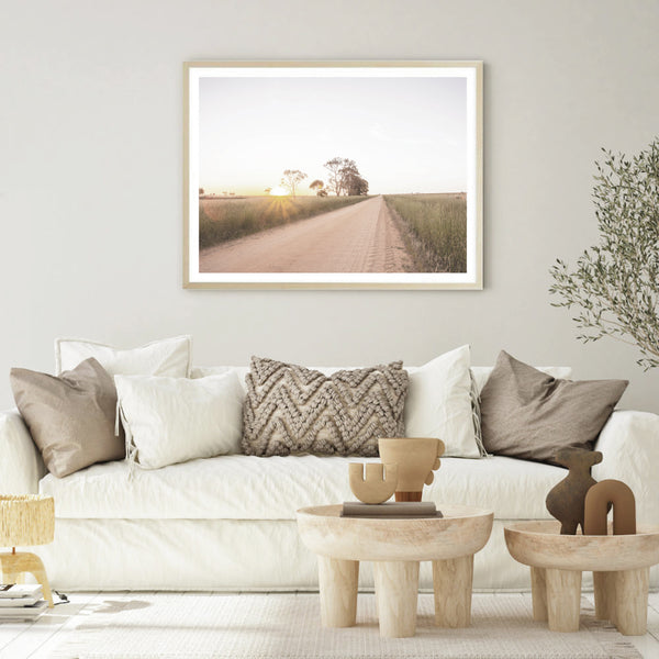 Country Dirt Road Print