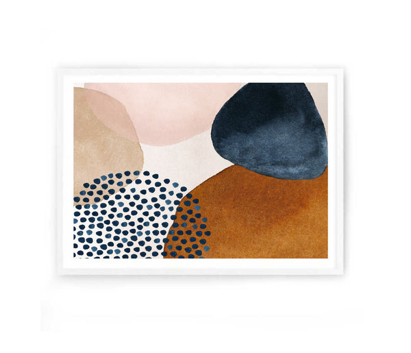 Flow Abstract I Print-Art for Interiors-Online Framed-Australian Made Wall Art-Milk n Honey Designs