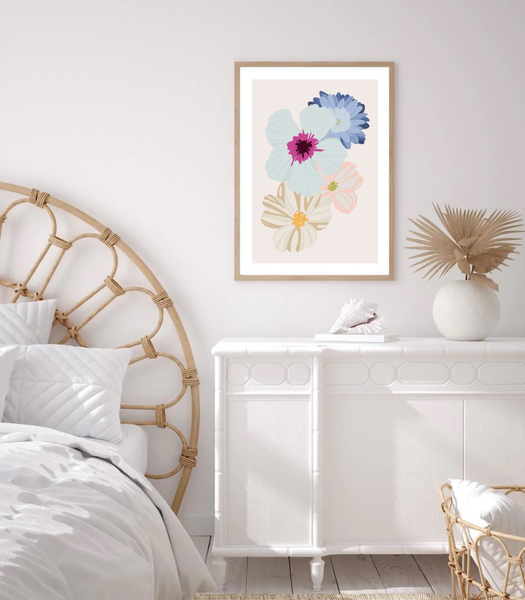 Flowerbox II Illustration Print