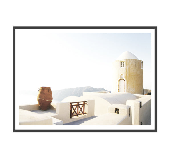 Grecian Scene Print-Art for Interiors-Online Framed-Australian Made Wall Art-Milk n Honey Designs