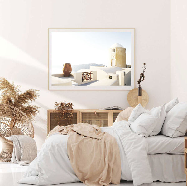 Grecian Scene Print-Art for Interiors-Online Framed-Australian Made Wall Art-Milk n Honey Designs