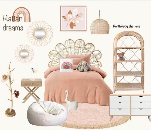 Blushing Protea Print-Art for Interiors-Online Framed-Australian Made Wall Art-Milk n Honey Designs