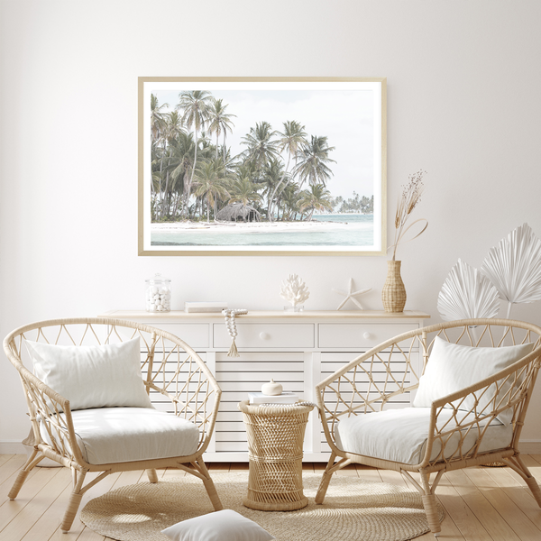 Island Beach Hut Print