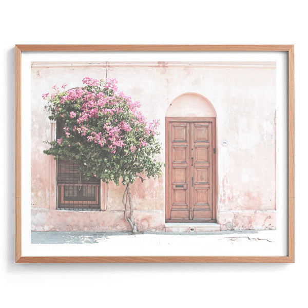 Italian Arched Doorway Wall Art Print-Art for Interiors-Online Framed-Australian Made Wall Art-Milk n Honey Designs