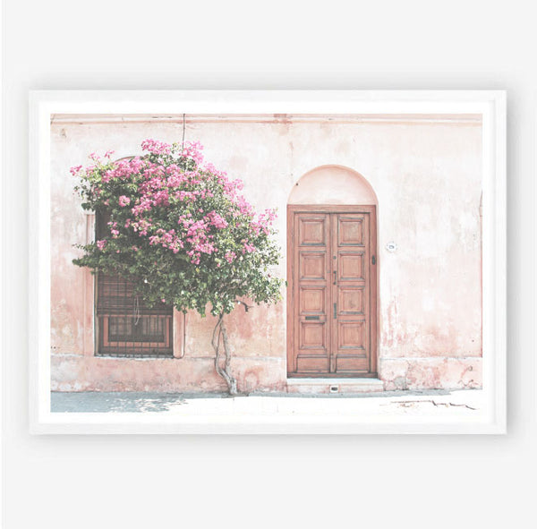 Italian Arched Doorway Wall Art Print-Art for Interiors-Online Framed-Australian Made Wall Art-Milk n Honey Designs