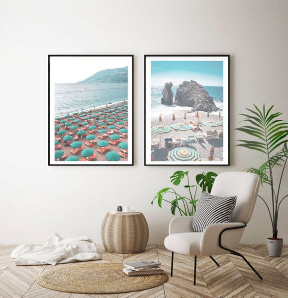 Italian Summer Print-Art for Interiors-Online Framed-Australian Made Wall Art-Milk n Honey Designs