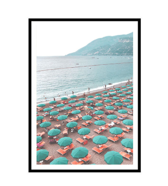 Italian Summer Print-Art for Interiors-Online Framed-Australian Made Wall Art-Milk n Honey Designs