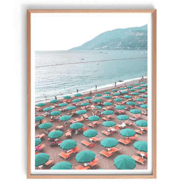 Italian Summer Print-Art for Interiors-Online Framed-Australian Made Wall Art-Milk n Honey Designs