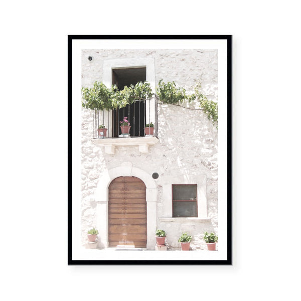 Italian Doorway Print-Art for Interiors-Online Framed-Australian Made Wall Art-Milk n Honey Designs