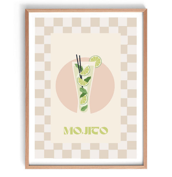 Mojito Illustration Print