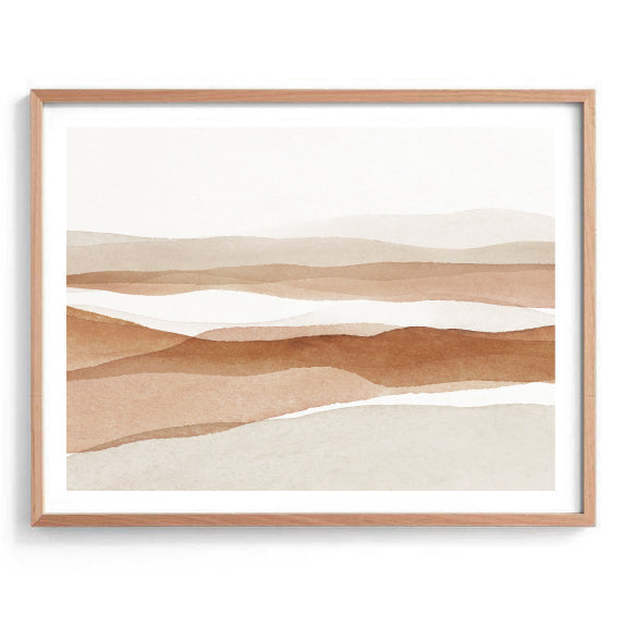 Morning Sunrise Abstract Print