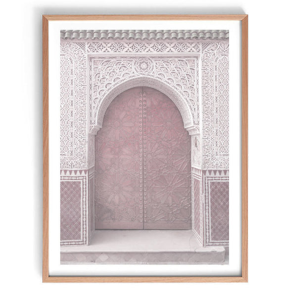 Moroccan Doorway Print-Art for Interiors-Online Framed-Australian Made Wall Art-Milk n Honey Designs