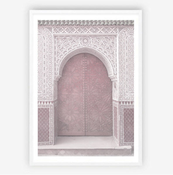Moroccan Doorway Print-Art for Interiors-Online Framed-Australian Made Wall Art-Milk n Honey Designs