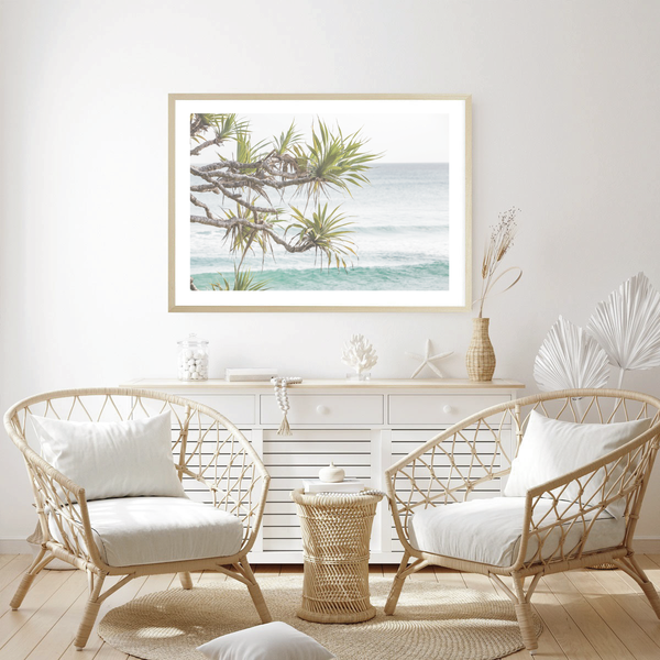 Pandanus Beach Print