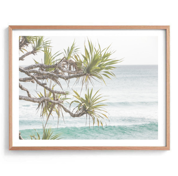 Pandanus Beach Print