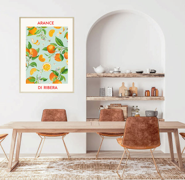 Oranges of Ribera Print