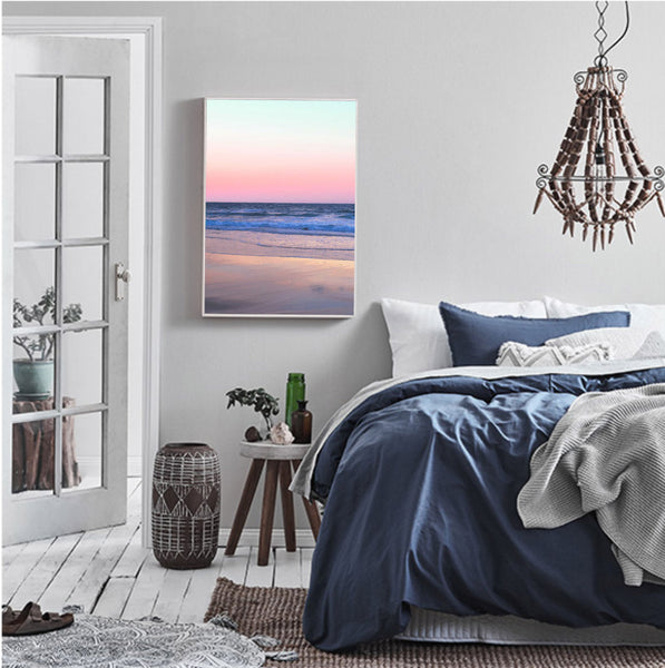 Pastel Waters Print-Art for Interiors-Online Framed-Australian Made Wall Art-Milk n Honey Designs