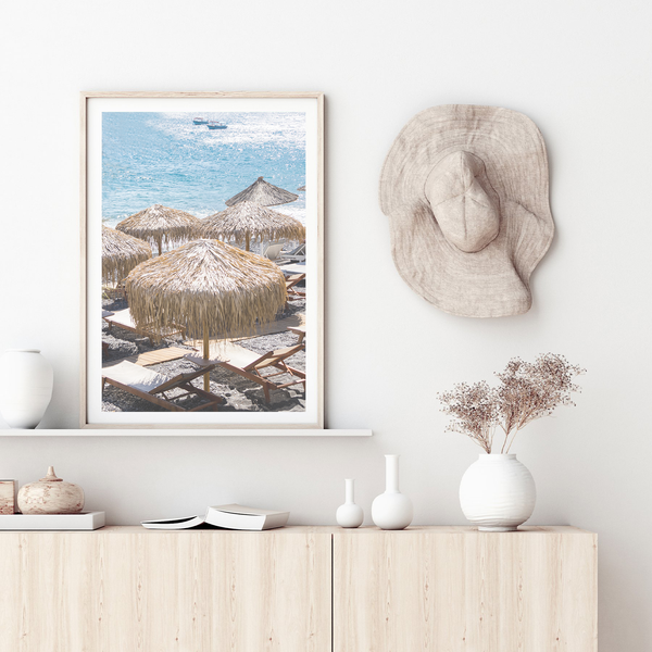 Beach Umbrellas Print