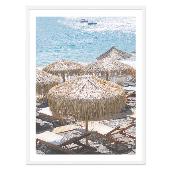 Beach Umbrellas Print