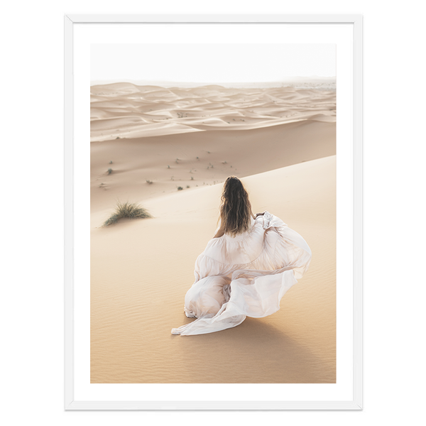 Bohemian Desert Woman Print