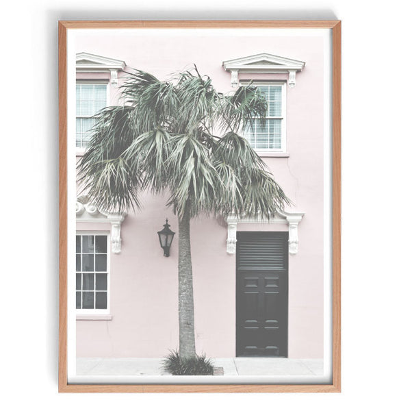 Palm Doorway Print-Art for Interiors-Online Framed-Australian Made Wall Art-Milk n Honey Designs