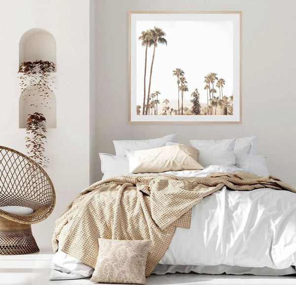 Palm Springs Valley Print-Art for Interiors-Online Framed-Australian Made Wall Art-Milk n Honey Designs