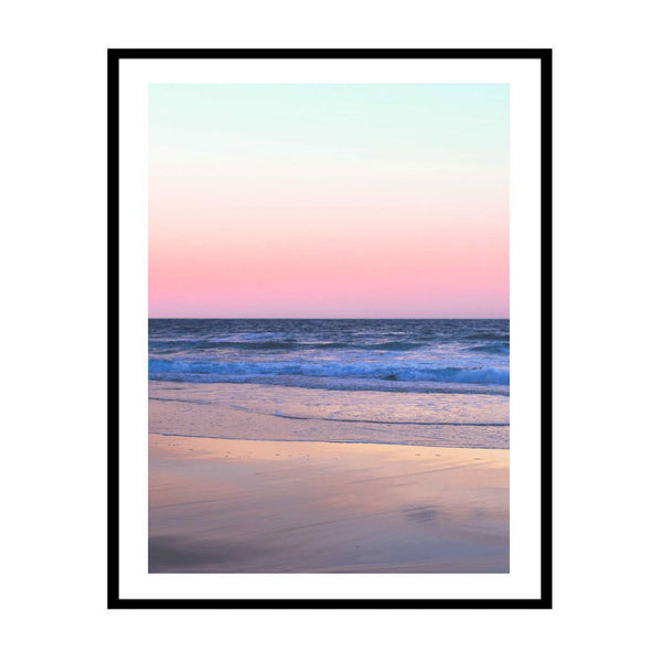 Pastel Waters Print-Art for Interiors-Online Framed-Australian Made Wall Art-Milk n Honey Designs
