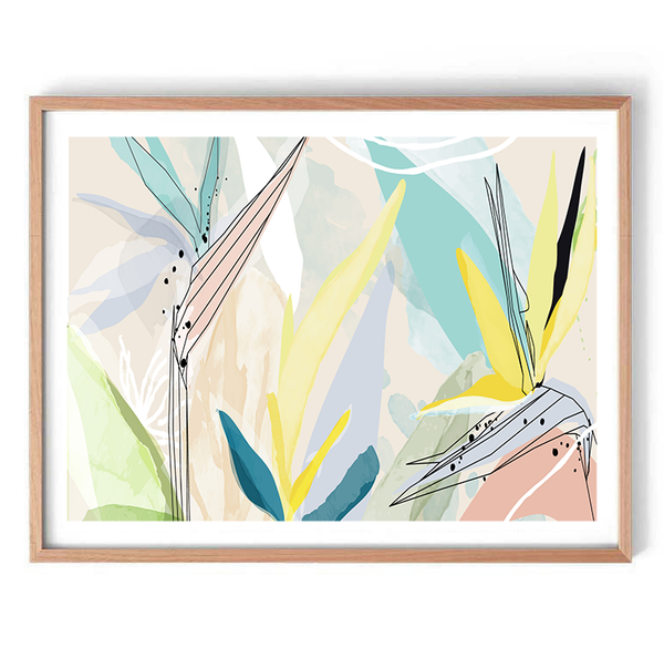 Paradise Found Abstract