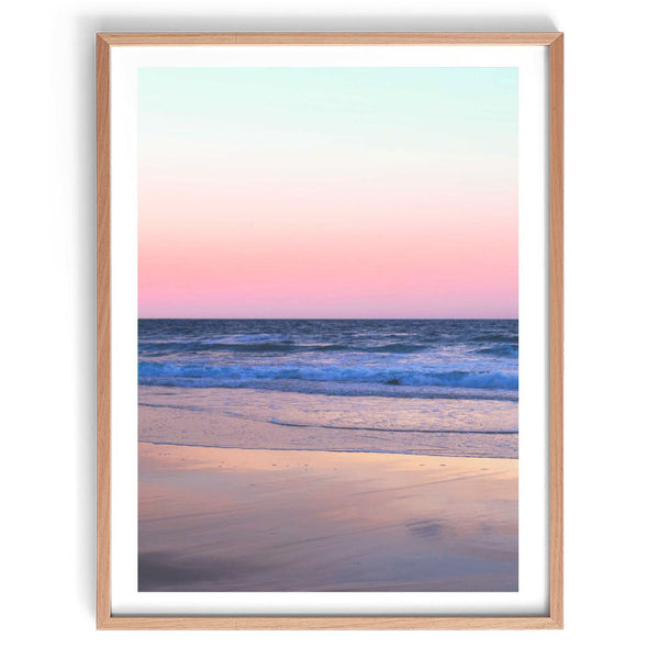 Pastel Waters Print-Art for Interiors-Online Framed-Australian Made Wall Art-Milk n Honey Designs