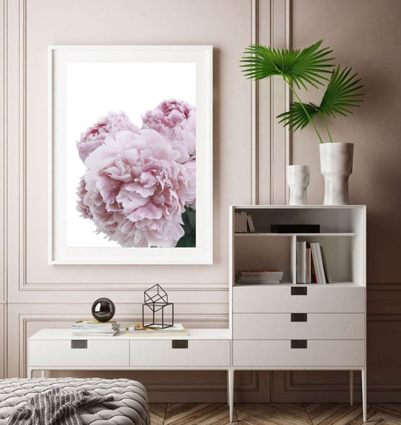 Peonies in Bloom-Art for Interiors-Online Framed-Australian Made Wall Art-Milk n Honey Designs
