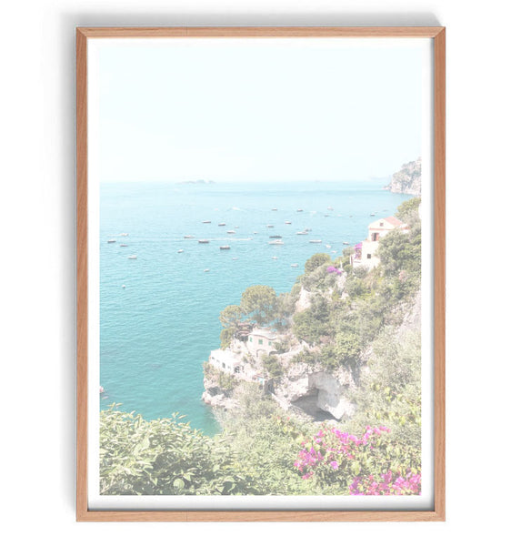 Perfect Positano Print-Art for Interiors-Online Framed-Australian Made Wall Art-Milk n Honey Designs