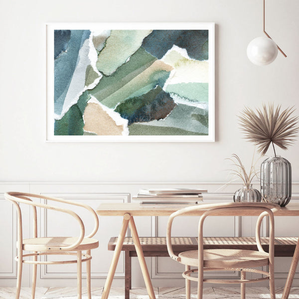 Pieces of You Abstract Print