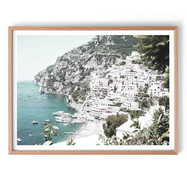 A Day in Positano Photography Print-Art for Interiors-Online Framed-Australian Made Wall Art-Milk n Honey Designs