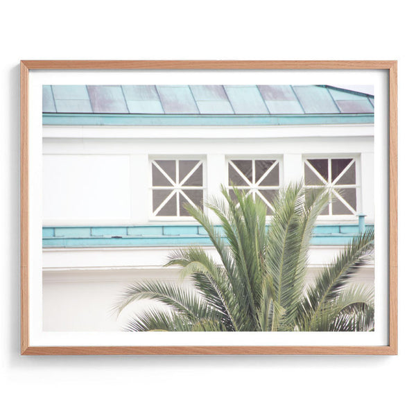 Resort Palms Print-Art for Interiors-Online Framed-Australian Made Wall Art-Milk n Honey Designs