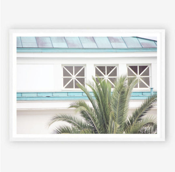 Resort Palms Print-Art for Interiors-Online Framed-Australian Made Wall Art-Milk n Honey Designs