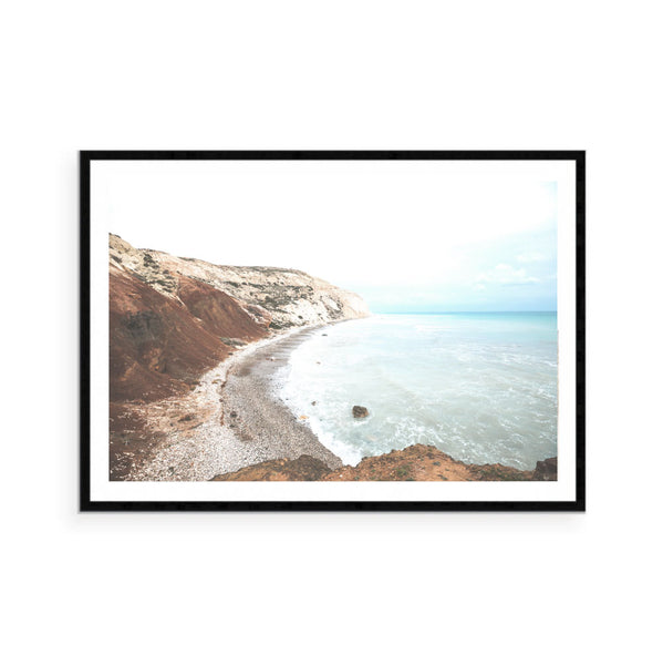 Rocky Coastline Print-Art for Interiors-Online Framed-Australian Made Wall Art-Milk n Honey Designs