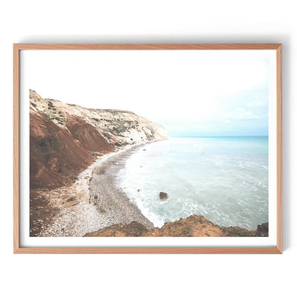 Rocky Coastline Print-Art for Interiors-Online Framed-Australian Made Wall Art-Milk n Honey Designs