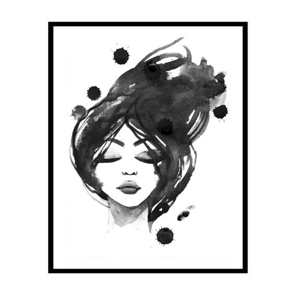 Scandi Dreams Watercolour Print-Art for Interiors-Online Framed-Australian Made Wall Art-Milk n Honey Designs