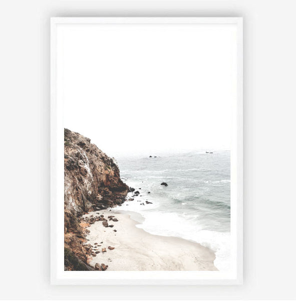 Sea Cliffs Print-Art for Interiors-Online Framed-Australian Made Wall Art-Milk n Honey Designs