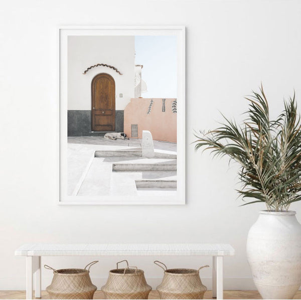 Spanish Entrance Print-Art for Interiors-Online Framed-Australian Made Wall Art-Milk n Honey Designs