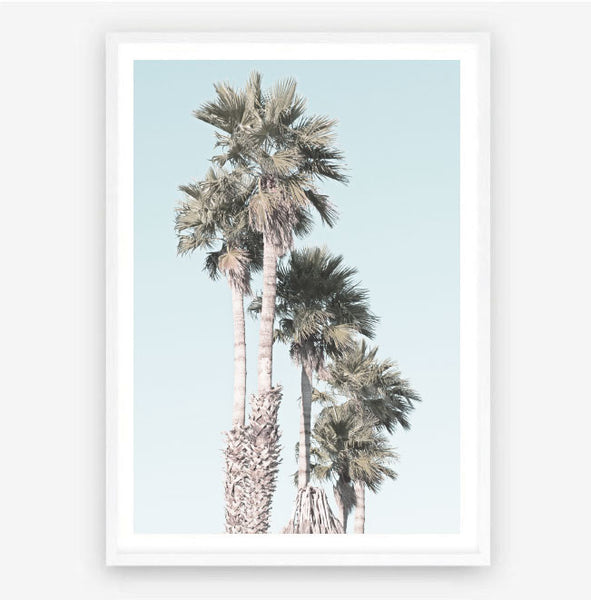 Stand Tall Palm Print-Art for Interiors-Online Framed-Australian Made Wall Art-Milk n Honey Designs